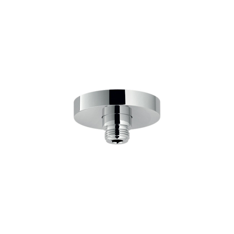 Support douche plafond chromé