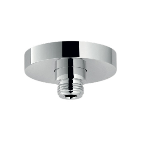 Support douche plafond chromé