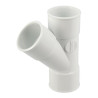 Culotte simple femelle-femelle 45° blanc
