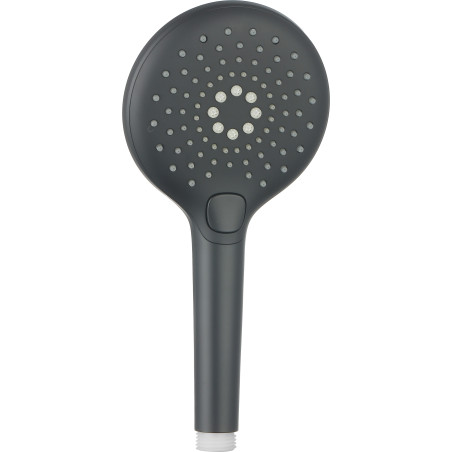 Douchette 3 jets époxy noir mat