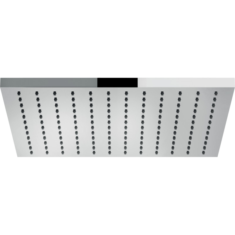 Douche de tête carré 1 voie 300x300 chromé