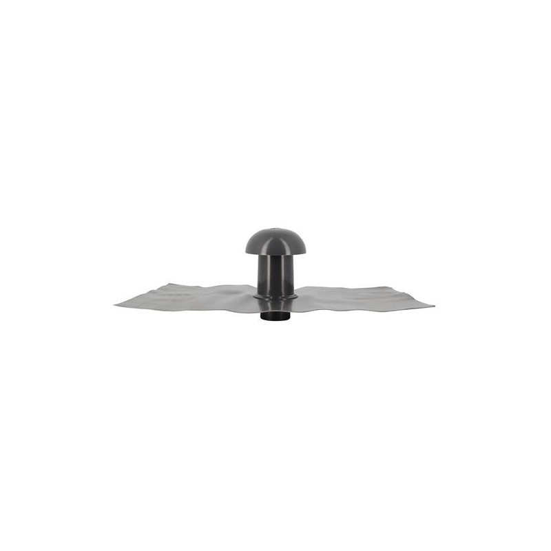 Chapeau de ventilation de toit, collerette d'étanchéité 35x25, anthracite