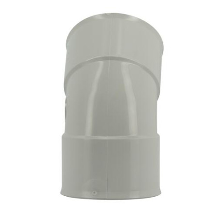 Coude TECHTAN®, 45°, Femelle-femelle, pour descente de gouttière Ø 50, LG16