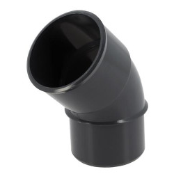 Coude TECHTAN®, 45°, Mâle-femelle, pour descente de gouttière Ø 50, LG16