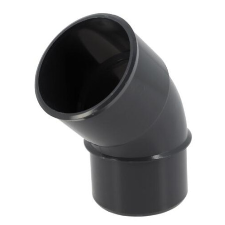 Coude TECHTAN®, 45°, Mâle-femelle, pour descente de gouttière Ø 50, LG16