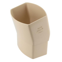 Coude OVATION® en TECHTAN®, Mâle-femelle à 15°, pour tube ovoïde 105x76, LG38
