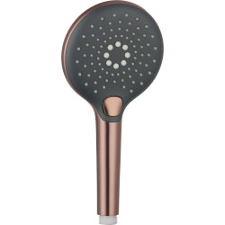 Douchette 3 jets PVD bronze cuivré