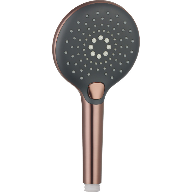 Douchette 3 jets PVD bronze cuivré