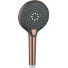 Douchette 3 jets PVD bronze cuivré