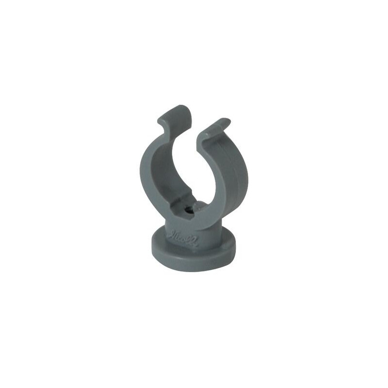 Collier lyre sans insert gris