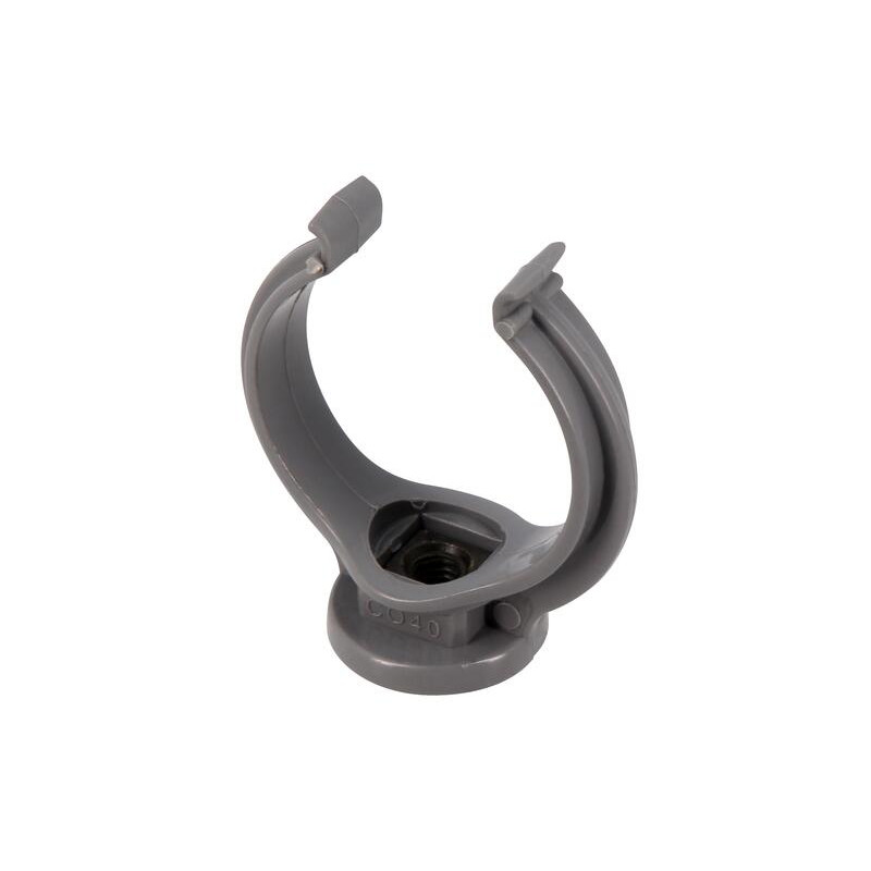 Collier lyre insert p.6/100 gris