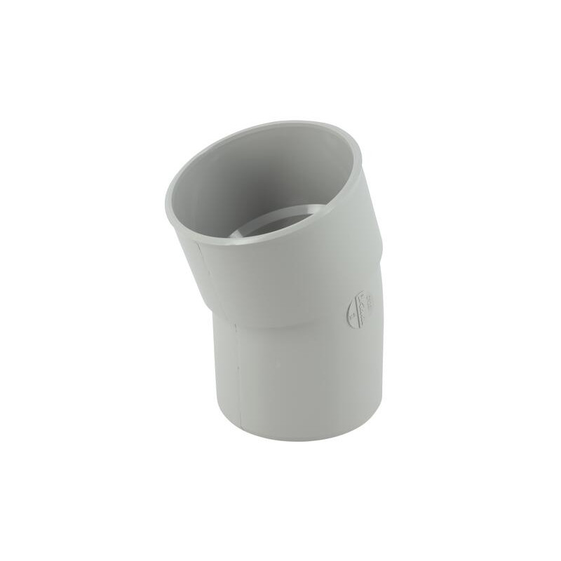 Coude classique TECHTAN®, 20°, Mâle-femelle, descente de gouttière Ø 80