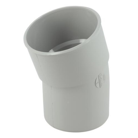Coude classique TECHTAN®, 20°, Mâle-femelle, descente de gouttière Ø 80