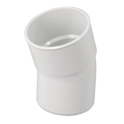 Coude classique TECHTAN®, 20°, Mâle-femelle, descente de gouttière Ø 80