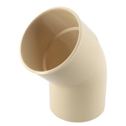 Coude classique TECHTAN®, 20°, Mâle-femelle, descente de gouttière Ø 80