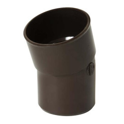 Coude classique TECHTAN®, 20°, Mâle-femelle, descente de gouttière Ø 80