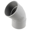 Coude en TECHTAN®, Femelle-femelle à 45°, pour tube de descente Ø 100