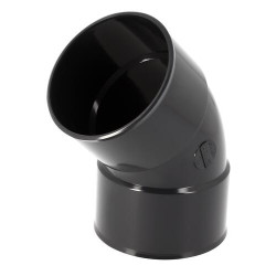 Coude en TECHTAN®, Femelle-femelle à 45°, pour tube de descente Ø 100
