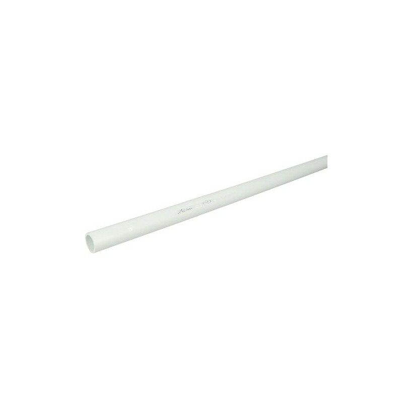 Tube lisse de wc blanc