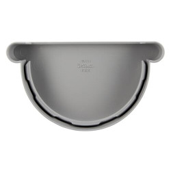 Fond de gouttière en TECHTAN®, pour gouttière demi-ronde à coller LG25