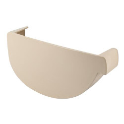 Fond de gouttière gauche en TECHTAN®, pour gouttière VODALIS® LG29