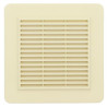 Grille applique carrée moustiquaire 100