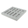 Grille de sol sans cadre 200 x 200