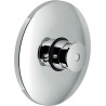 Robinet temporisé douche encastré chromé