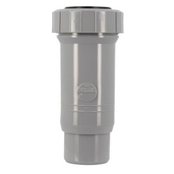 Manchon de dilatation simple, mâle-femelle, gris, en PVC