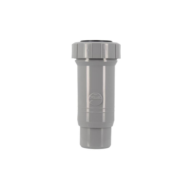 Manchon de dilatation simple, mâle-femelle, gris, en PVC