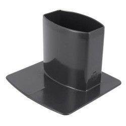 Pied de chute OVATION® en TECHTAN®, pour tube ovoïde 90x56