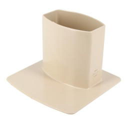 Pied de chute OVATION® en TECHTAN®, pour tube ovoïde 90x56