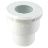 Pipe de WC sortie droite, en PVC blanc, Ø DM mini 90, Ø DM maxi 110