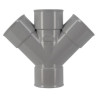 Culotte double femelle-femelle 45°