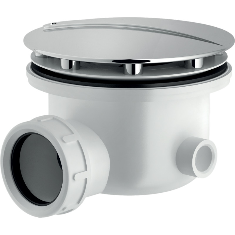 plateau douche perçage 90 UP chrome