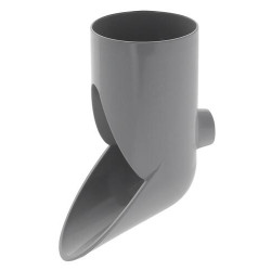 Pied de chute TECHTAN®, esthétique, pour descente de gouttière