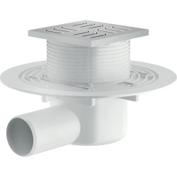 Siphon pour receveur douche UP chromé