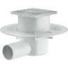 Siphon pour receveur douche UP chromé