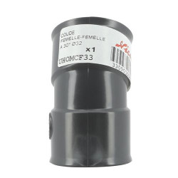 Coude HOMETECH®, femelle-femelle à 30°, à coller