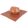 Chapeau de ventilation à coller, 45 x 33 cm, terracotta