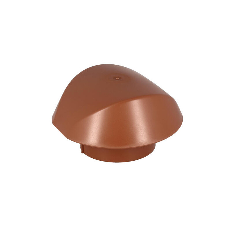 Chapeau ventilation sans moustiquaire terracotta