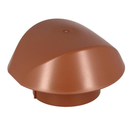 Chapeau ventilation sans moustiquaire terracotta