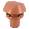 Chapeau de ventilation +adapteur tuile douille, terracota