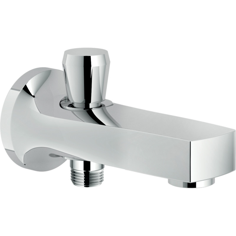 Bec mural avec inverseur 130 mm SOLE chromé