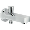 Bec mural avec inverseur 130 mm SOLE chromé