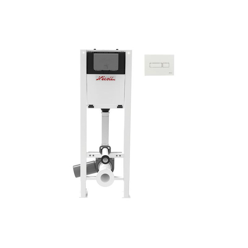 VIRTUO® One Bâti-support, autoportant, avec plaque REC brillant