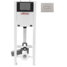 VIRTUO® One Bâti-support, autoportant, avec plaque REC mat
