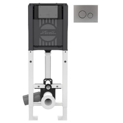 VIRTUO® Mix Bâti-support en 2 parties, autoportant, avec plaque DUO mat