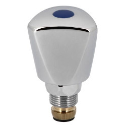 Tête de robinet Minitet, croisillon métal G 3/8", 12 x 17