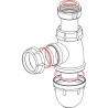 L242-siphon lav.tube réglable sort.1 1/2